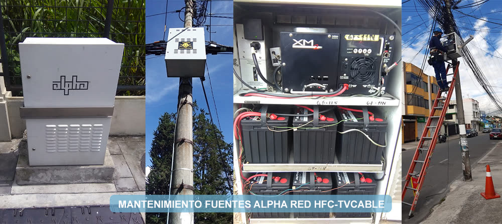 Mantenimiento de fuentes en red HFC – TVCABLE